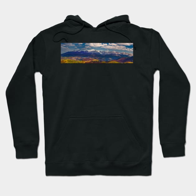 Mountains landscape Hoodie by naturalis